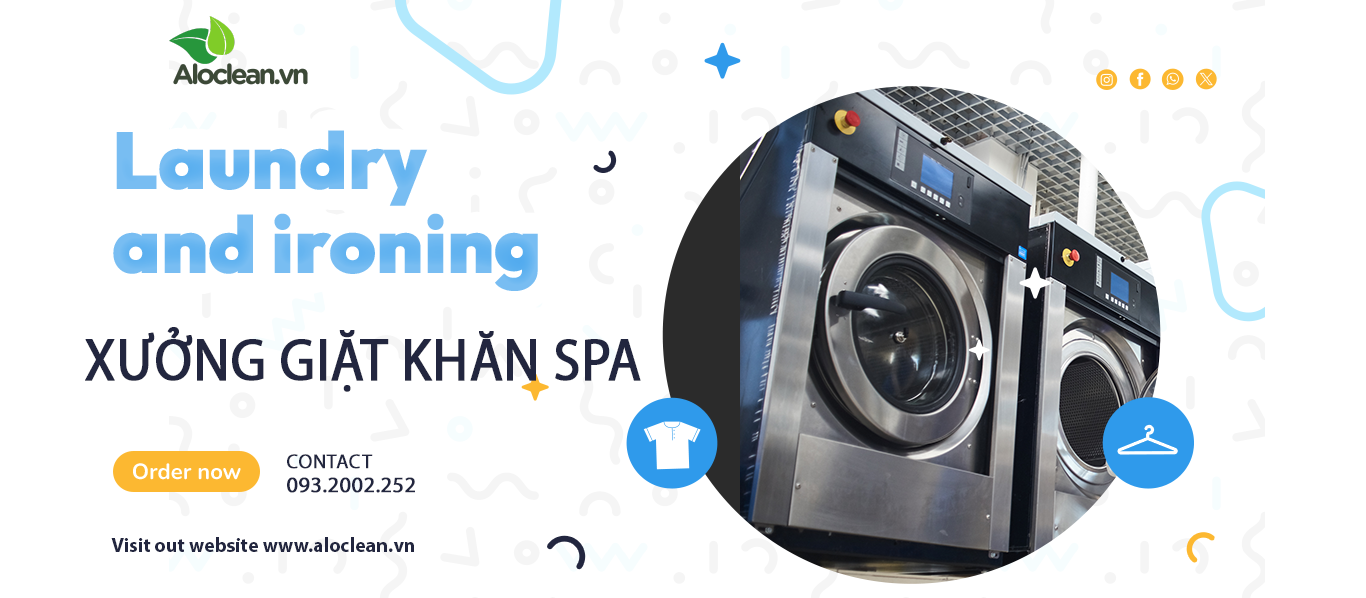 Giặt khăn Spa - Fitness - Hồ Bơi - Giao nhận tận nơi ở HCM